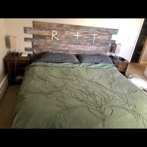 Urban Outfitters Duvet Cover & Shams - King